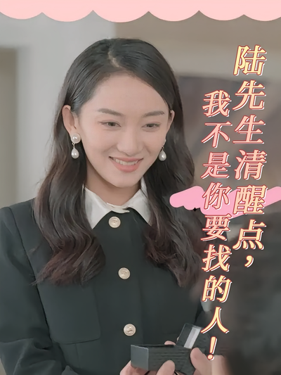 陆先生清醒点，我不是你要找的人！}