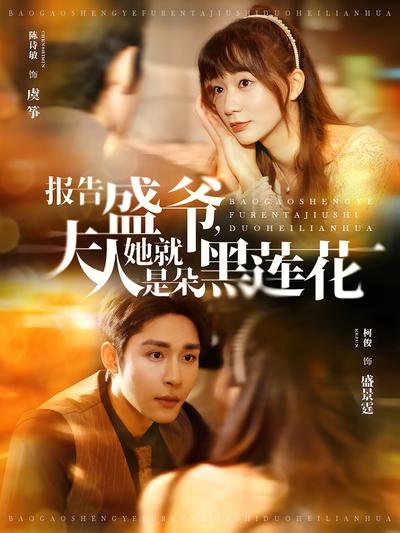 报告盛爷，夫人她就是朵黑莲花}