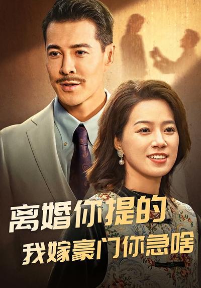 离婚你提的我嫁豪门你急啥}