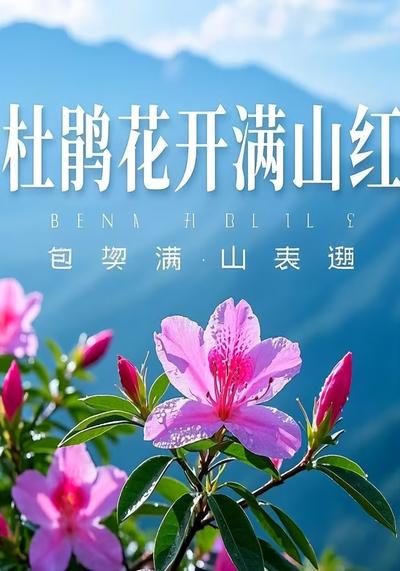 杜鹃花开满山红}