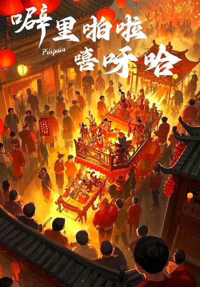 噼里啪啦嘻呀哈}