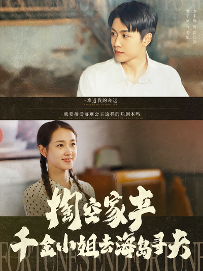 掏空家产，千金小姐去海岛寻夫}