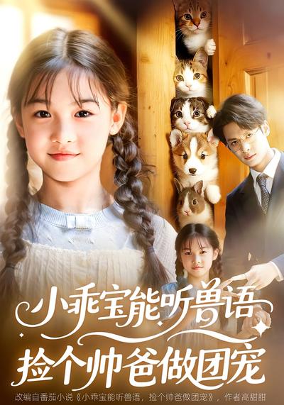 小乖宝能听兽语，捡个帅爸做团宠}