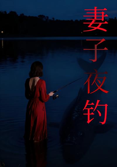 妻子夜钓}