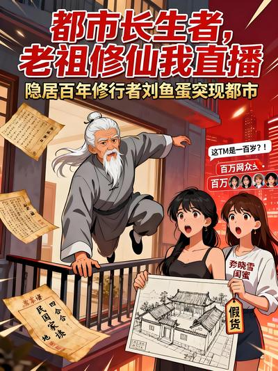 都市长生者，老祖修仙我直播}