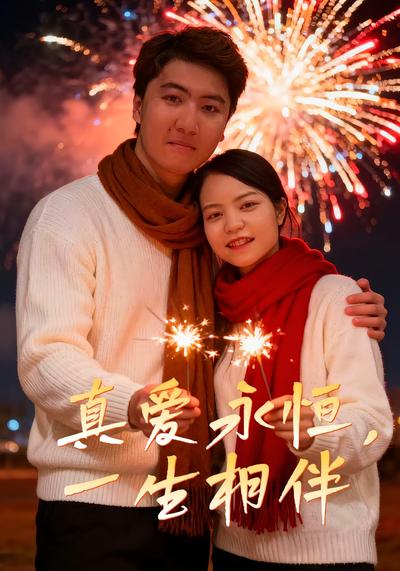 真爱永恒，一生相伴}