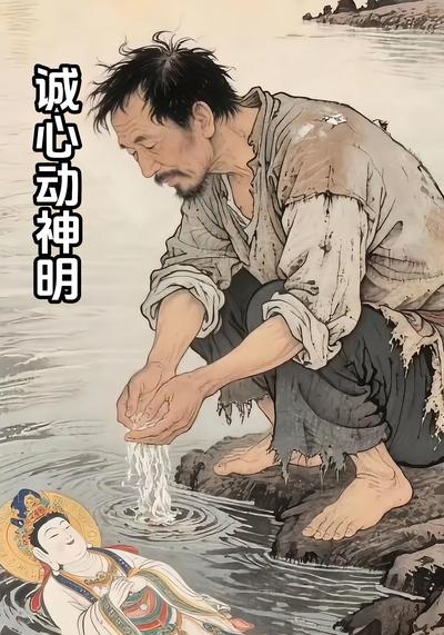 诚心动神明}
