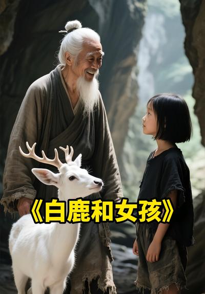 白鹿和女孩}
