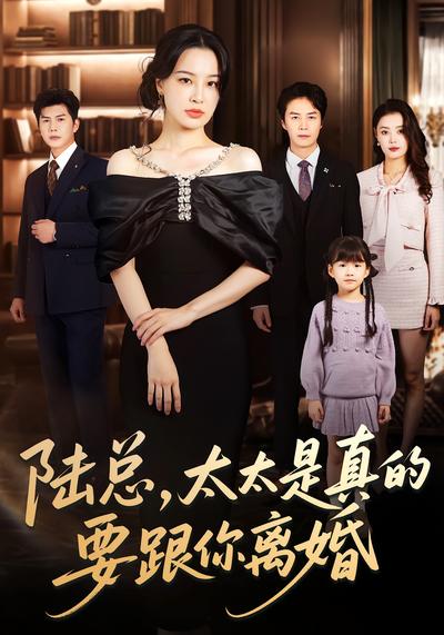 陆总，太太是真的要跟你离婚}