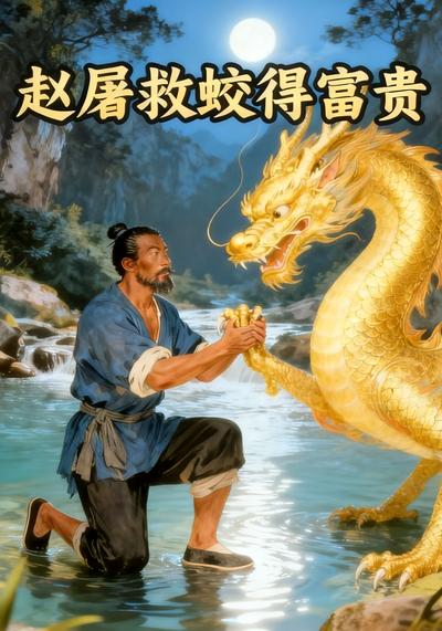 赵屠救蛟得富贵}