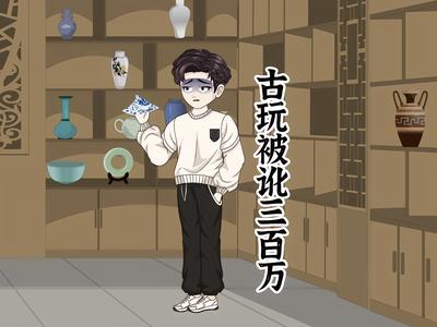 古玩被讹三百万}