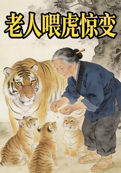 老人喂虎惊变}