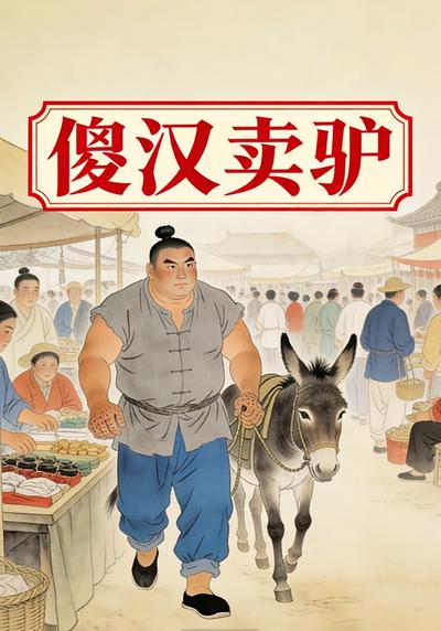 傻汉卖驴}