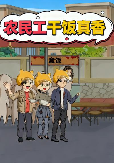 农民工干饭真香}