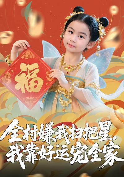 全村嫌我扫把星，我靠好运宠全家}