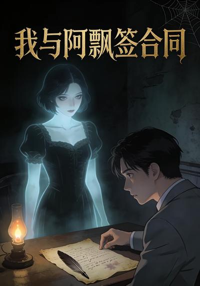 我与阿飘签合同}