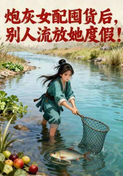 炮灰女配囤货后，别人流放她度假！}