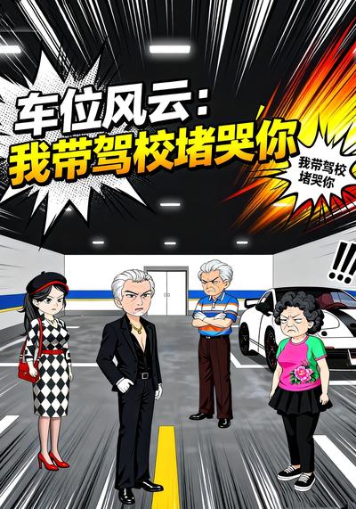 车位风云：我带驾校堵哭你}