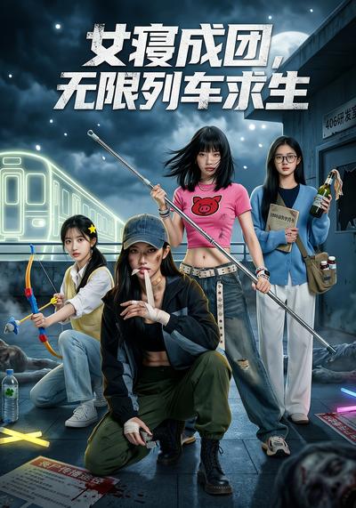 女寝成团，无限列车求生}