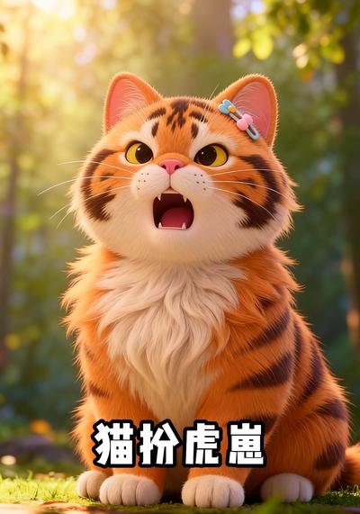猫扮虎崽}