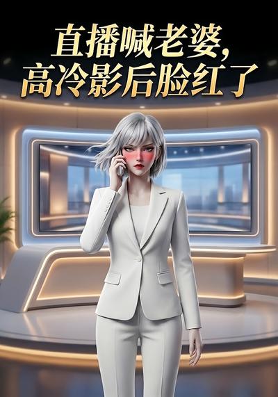 直播喊老婆，高冷影后脸红了}