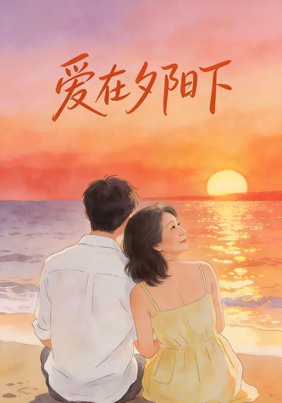 爱在夕阳下}