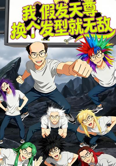 我，假发天尊，换个发型就无敌}