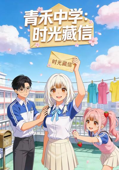 青禾中学：时光藏信}