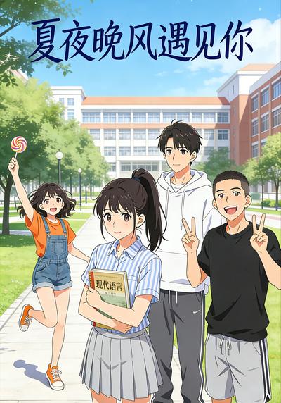 夏夜晚风遇见你}
