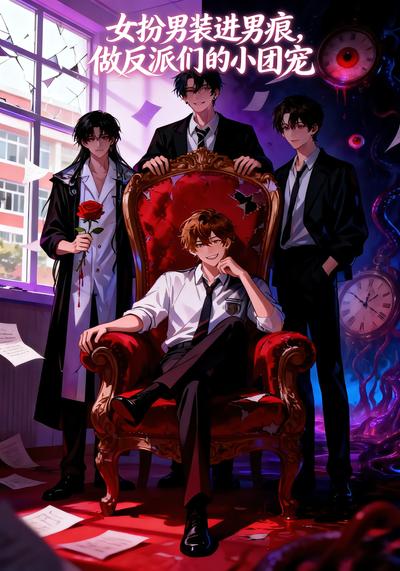 女扮男装进男寝，做反派们的小团宠}