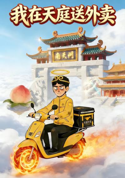 我在天庭送外卖}