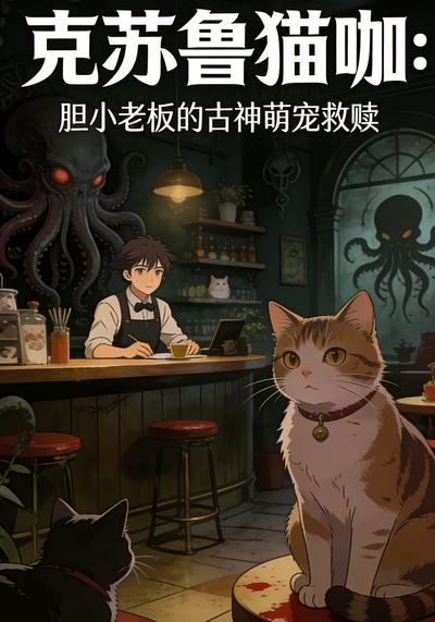 克苏鲁猫咖：胆小老板的古神萌宠救赎}