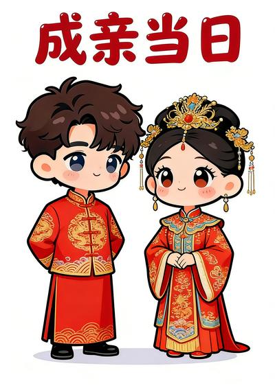 成亲当日}