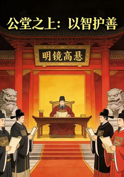 公堂之上：以智护善}