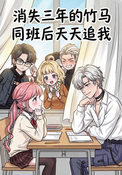 消失三年的竹马，同班后天天追我}
