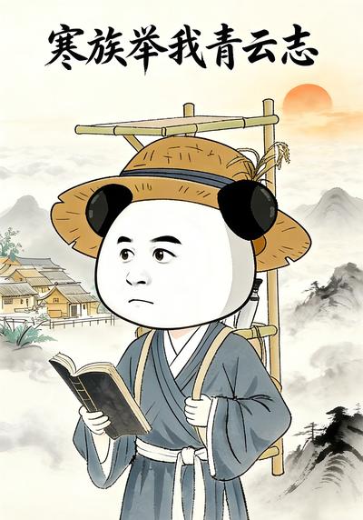 寒族举我青云志}