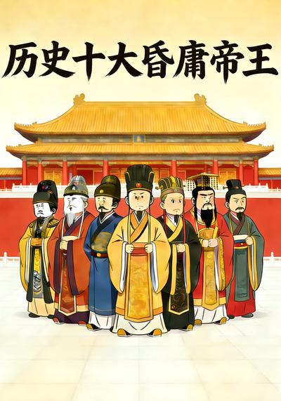历史十大昏庸帝王}