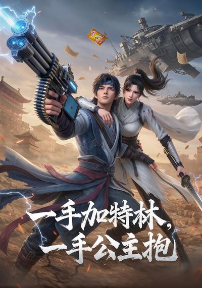 一手加特林，一手公主抱}