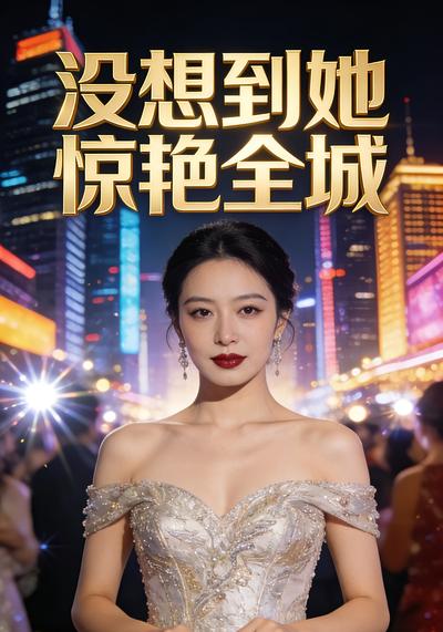 没想到她惊艳全城}